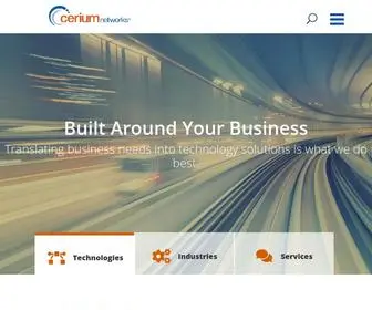 Ceriumnetworks.com(Cerium Networks) Screenshot