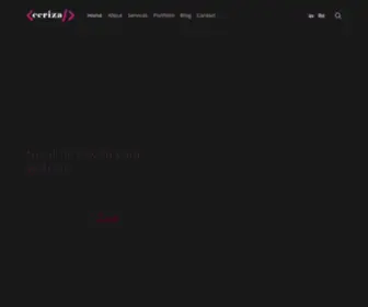Ceriza.com(Let's build that website) Screenshot