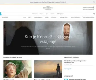 Cerkev-Jezusa-Kristusa.si(Cerkev Jezusa Kristusa svetih iz poslednjih dni) Screenshot