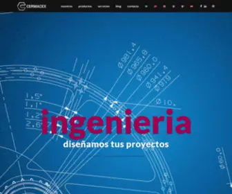 Cermacex.com(Compra venta de maquinaria usada) Screenshot