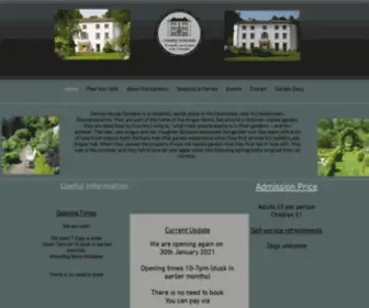 Cerneygardens.com(Open garden/cotswolds/cerney house gardens) Screenshot