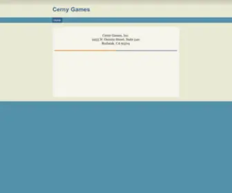 Cernygames.com(Cerny Games) Screenshot