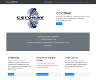 Ceronav.ro(Cursuri perfectionare) Screenshot