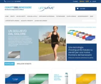 Cerottibenesserelw.com(Cerotti LifeWave) Screenshot