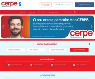 Cerpe.com.br(Diagnósticos) Screenshot