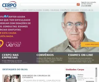 Cerpo.com.br(CERPO Oftalmologia) Screenshot