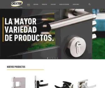 Cerraduras-Dexter.com.mx(Dexter) Screenshot