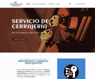 Cerrajerialeijaindustrias.com(Servicio) Screenshot