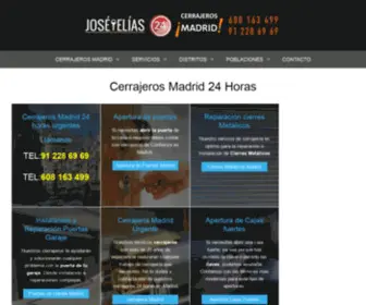 Cerrajerosmadridd24Horas.com(José Elías) Screenshot