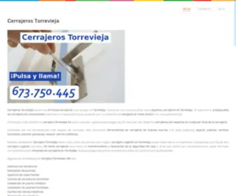 Cerrajerostorrevieja.online(Cerrajerostorrevieja online) Screenshot