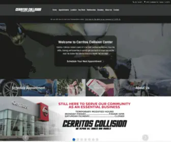 Cerritoscollision.com(Auto Body Repair Cerritos CA) Screenshot