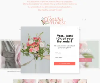 Cerritosflorist.net(  Cerritos Florist) Screenshot