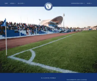 Cerrolargofc.com(Cerro Largo Futbol Club) Screenshot