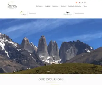 Cerropaine.com(Reserva Cerro Paine) Screenshot