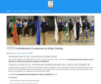 Cers-Rollerskating.eu(Cers Rollerskating) Screenshot