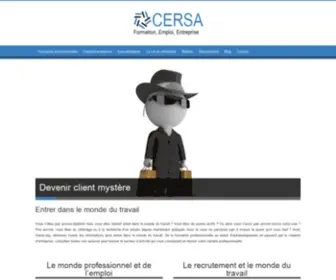 Cersa.org(Entrer dans le monde du travail et professionnel avec) Screenshot