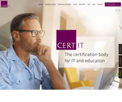 Cert-IT.com(Cert IT) Screenshot