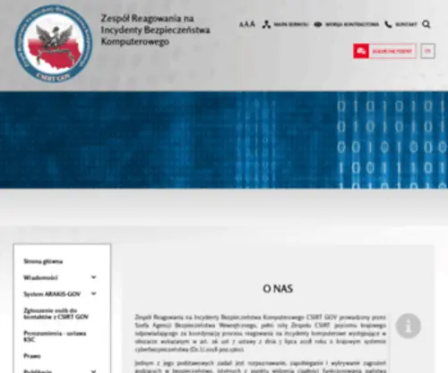 Cert.gov.pl(Cert) Screenshot