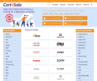 Cert4Sale.com(Cert4Sale) Screenshot