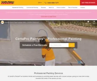 Certapro.ca(CertaPro Painters®) Screenshot