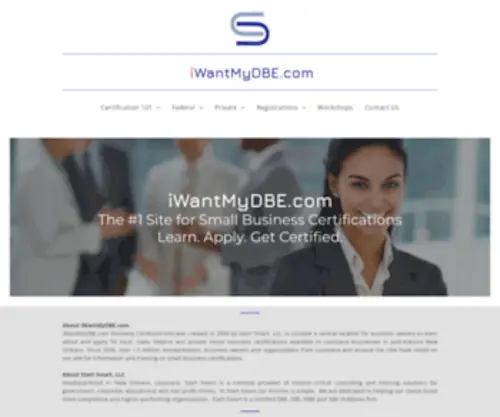 Certassist.net(IWantMyDBE.com-Home) Screenshot