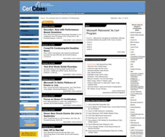 Certcities.com(The Ultimate Site for Certified IT Professionals) Screenshot