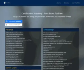 Certdemy.com(CertDemy Professional Online Practice Questions Bank And Past Paper) Screenshot