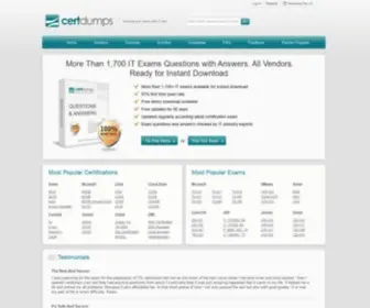 Certdumps.com(Cert Dumps) Screenshot