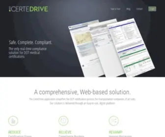 Certedrive.com(Home) Screenshot