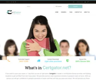 Certgator.net(Real IT Certification Training) Screenshot