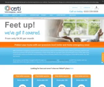 Certi.uk(Boiler Cover) Screenshot