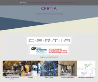 Certia.fr(CERTIA) Screenshot