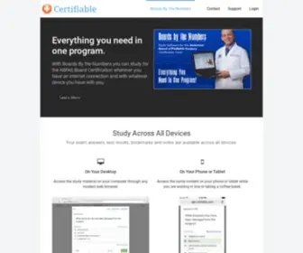 Certifiable.com(Boards By The Numbers) Screenshot