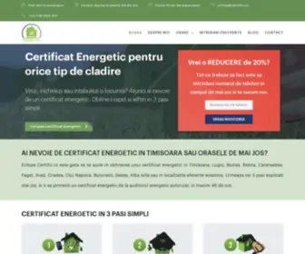 Certific.ro(Certificat Energetic Timisoara) Screenshot