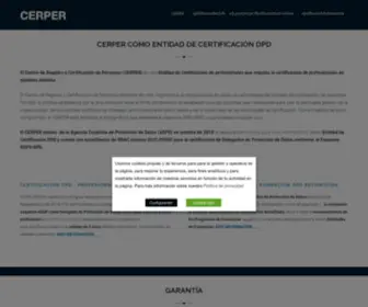 Certificacion-DPD.es(Certificación DPD) Screenshot