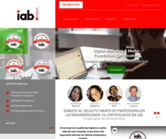 Certificaciononline.com(IAB) Screenshot