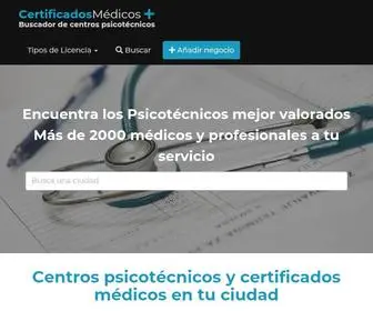 Certificados-Medicos.com(Psicot) Screenshot