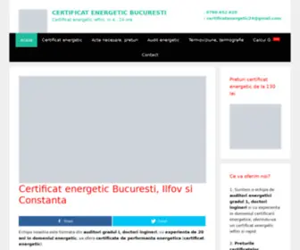 Certificat-Energetic24H.eu(Certificat energetic ieftin in 4...24 ore) Screenshot