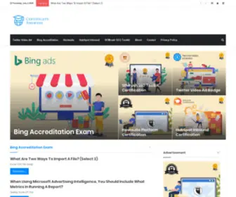 Certificateanswers.com(My WordPress Blog) Screenshot