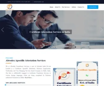 Certificateapostille.com(Apostille Certificate) Screenshot