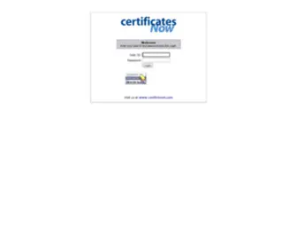 Certificatesnow.com(Certificatesnow) Screenshot