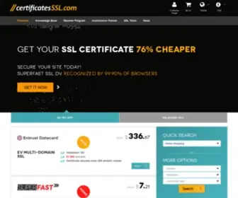 Certificatesssl.com(Check our offer) Screenshot