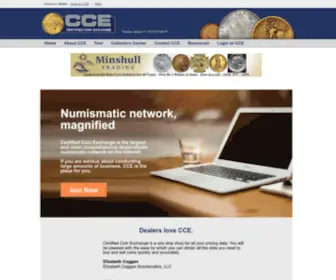 Certifiedcoinexchange.com Screenshot