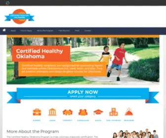 Certifiedhealthyok.com(Certified Healthy Oklahoma) Screenshot