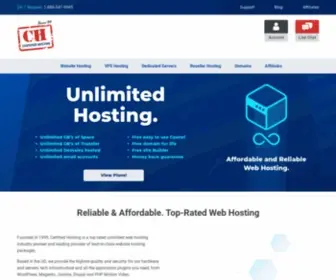 Certifiedhosting.com(Total Server Solutions) Screenshot