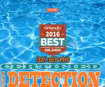 Certifiedleakdetection.com(Orlando Water Leak Detection Experts) Screenshot