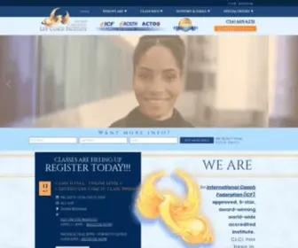 Certifiedlifecoachinstitute.com(ICF Accredited Online & 3) Screenshot