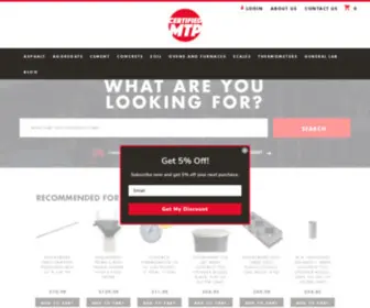 Certifiedmtp.com(Material Testing Equipment) Screenshot