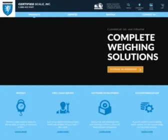 Certifiedscale.com(Certified Scale) Screenshot