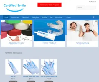 Certifiedsmile.com(Dental Supplies) Screenshot